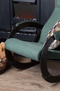 Кресло-качалка в гостиную Корсика, ткань Amigo Green 34-Т-AG в Симферополе - предосмотр 6