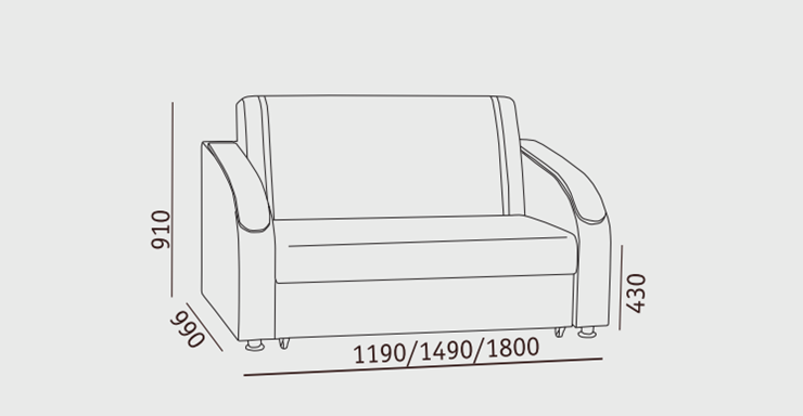 Кресло-кровать Милан 2 (90) в Симферополе - изображение 1