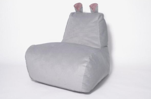 Кресло-мешок Бегемот серый в Симферополе - изображение