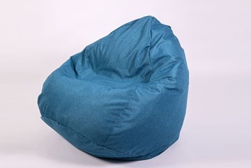 Кресло-мешок Юниор, рогожка синий в Симферополе