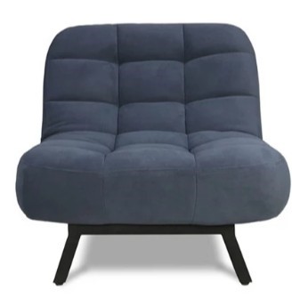 Кресло на ножках Абри опора металл (синий) в Симферополе - изображение 1