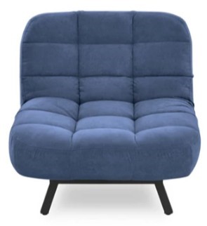 Кресло на ножках Абри опора металл (синий) в Симферополе - изображение
