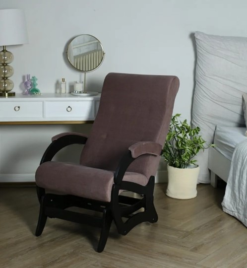 Маятниковое кресло Амелия, ткань кофе с молоком 35-Т-КМ в Симферополе - изображение 5