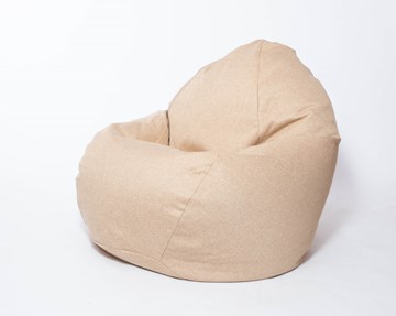 Кресло-мешок Макси, рогожка, 150х100, песочное в Симферополе - предосмотр