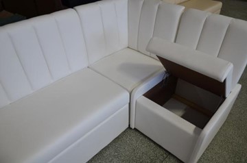 Кухонный угловой диван КУ-20 малый с коробом в Симферополе - предосмотр 1