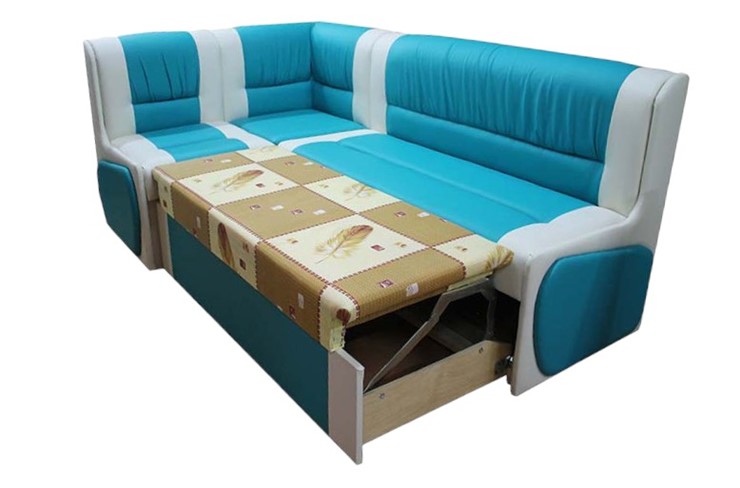 Угловой кухонный диван Квадро 4 со спальным местом в Симферополе - изображение 2