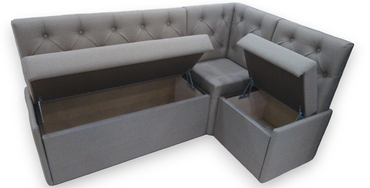 Угловой кухонный диван Квадро 7 мини с коробом в Симферополе - изображение 2