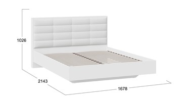 Двуспальная кровать Агата тип 1 (Белый) в Симферополе - предосмотр 2