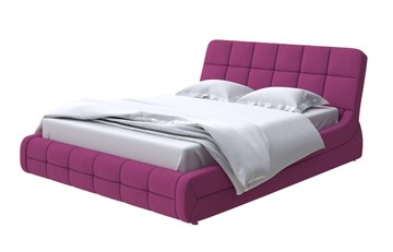 Двуспальная кровать Corso-6 200х200, Рогожка (Savana Berry) в Симферополе