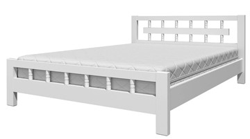 Кровать 1.5-спальная Натали-5 (Белый Античный) 140х200 в Симферополе