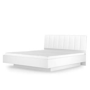 Кровать с механизмом 2х-спальная Марсель-7 (Белый, экокожа polo белая) 1600 в Симферополе