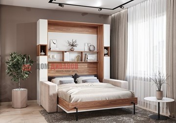 Кровать-шкаф с диваном Добрава, 1400х2000 в Симферополе