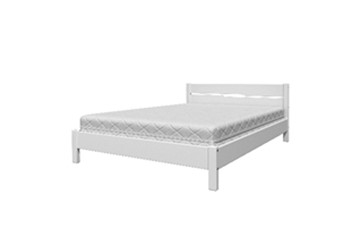 Спальная кровать Вероника-5 (Белый Античный) 90х200 в Симферополе