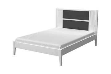 Кровать полутороспальная Бетти из массива сосны (Белый Античный) 160х200 в Симферополе
