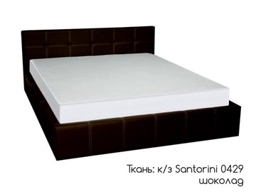 Спальная кровать Грета 140х200 (шоколад) без основания в Симферополе