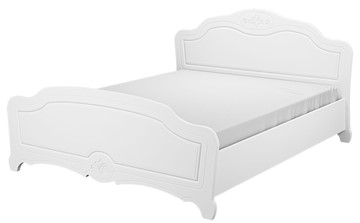 Полутороспальная кровать Лотос (Белый) 140х200 в Симферополе