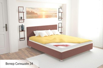 Кровать 1.5-спальная Вена 140х200 (с основанием) в Симферополе - предосмотр 1