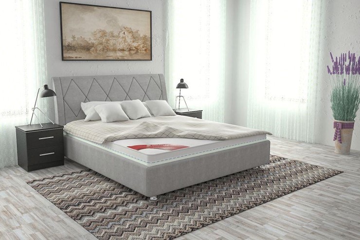 Кровать полуторная Верона 120х200 (с основанием) в Симферополе - изображение 3