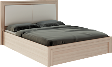 Кровать с механизмом Глэдис М32 (Шимо светлый/Белый текстурный) в Симферополе