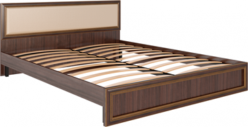 Кровать Беатрис М10 с мягким изголовьем (Орех Гепланкт) в Симферополе