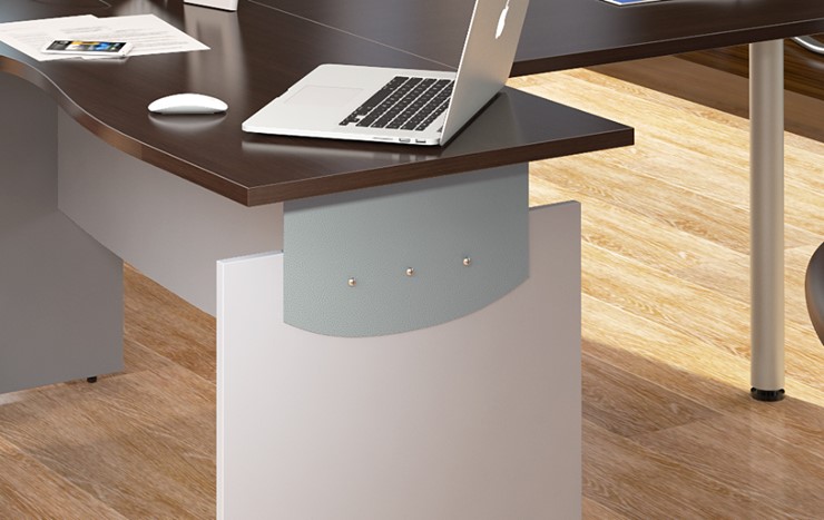 Комплект офисной мебели OFFIX-NEW для двух сотрудников и руководителя в Симферополе - изображение 2