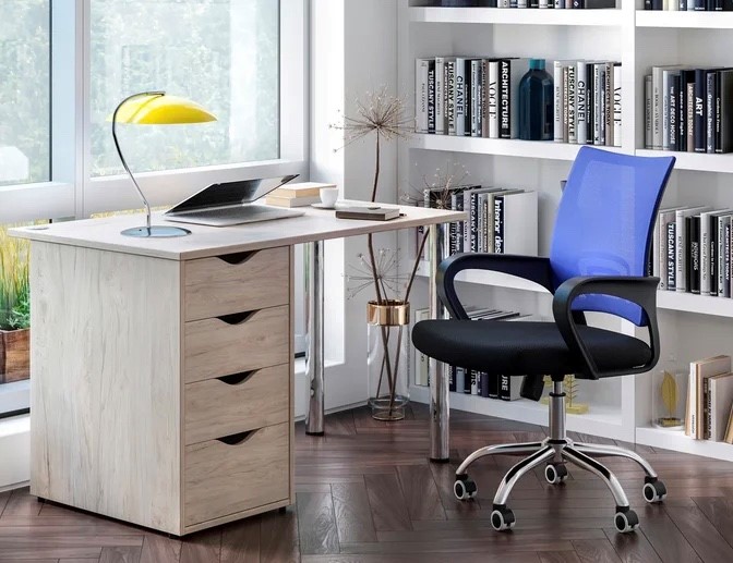 Офисный комплект мебели Home Office (Денвер Светлый) в Симферополе - изображение