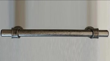 Ручка-скоба (128 мм), античное серебро Прованс в Симферополе
