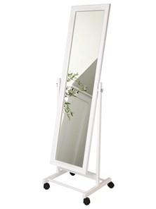 Зеркало напольное BeautyStyle 27 (135х42,5см) Белое в Симферополе - предосмотр 6