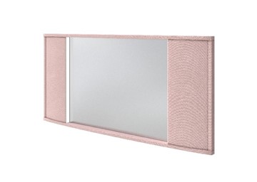 Зеркало прямоугольное Vittoria с подсветкой, Велюр (Ultra Розовый мусс) в Симферополе