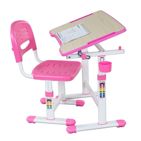 Растущая парта и стул Piccolino II Pink в Симферополе - изображение 3