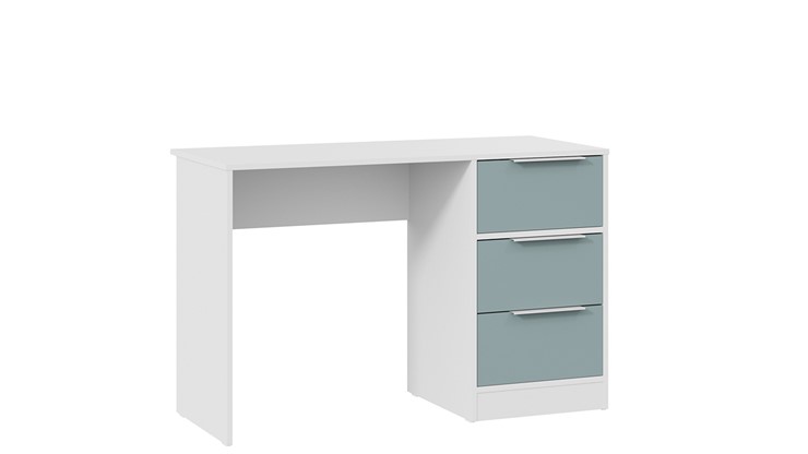 Стол письменный Марли Тип 1 (Белый/Серо-голубой) в Симферополе - изображение 2