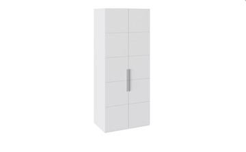 Распашной шкаф Наоми с 2-мя дверями, цвет Белый глянец СМ-208.07.03 в Симферополе