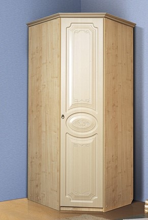 Шкаф угловой Ивушка-5, цвет Дуб беленый в Симферополе - изображение