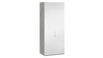 Шкаф для одежды Эмбер СМ-348.07.004 (Дуб Гамильтон/Белый глянец) в Симферополе