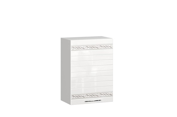 Навесной шкаф Анастасия 500 008.081.000 белый глянец в Симферополе - изображение