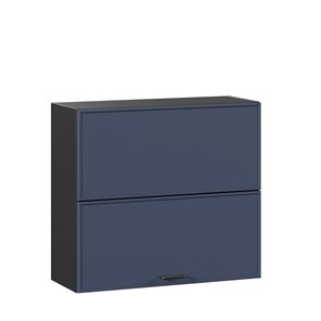 Шкаф кухонный горизонтальный 800 Индиго ЛД 298.980.000.168, Чёрный/Тёмно-синий в Симферополе