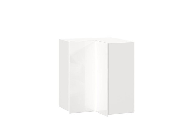 Шкаф кухонный угловой Шервуд, ЛД 281.500.000.169, белый/белый глянец в Симферополе - изображение
