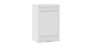 Кухонный навесной шкаф Долорес 1В45 (Белый/Сноу) в Симферополе