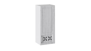 Навесной шкаф Прованс (Белый глянец/Санторини светлый) правый В_96-40_1ДРД(R) в Симферополе