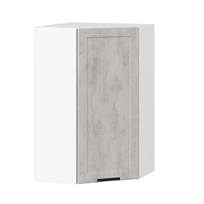 Шкаф кухонный угловой 600 высокий Джамис ЛД 296.620.000.033, Белый/Белый камень в Симферополе