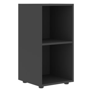 Низкий шкаф колонна FORTA Черный Графит FLC 40 (399х404х801) в Симферополе