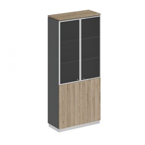 Шкаф для документов двери стекло Speech Cube (90x40x203.4) СИ 308 ДС АР ДС/ХР в Симферополе