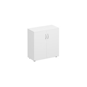 Шкаф для документов низкий закрытый Комфорт КФ, белый премиум (80x38x84 К.309 БП в Симферополе