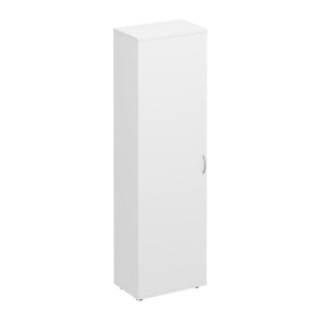 Шкаф для одежды Комфорт КФ, белый премиум (60x38x200) К.517 БП в Симферополе