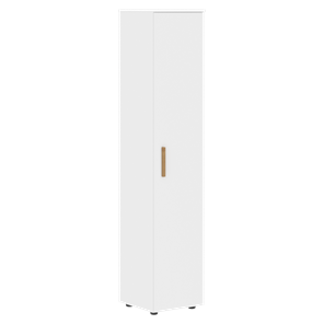 Высокий шкаф колонна с глухой дверью FORTA Белый FHC 40.1 (L/R) (399х404х1965) в Симферополе