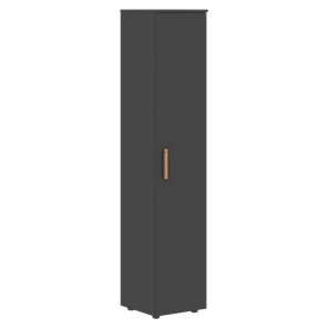 Высокий шкаф с глухой дверью колонна FORTA Черный Графит  FHC 40.1 (L/R) (399х404х1965) в Симферополе