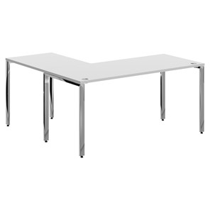 Письменный угловой  стол для персонала правый XTEN GLOSS  Белый XGCT 1615.1 (R) (1600х1500х750) в Симферополе