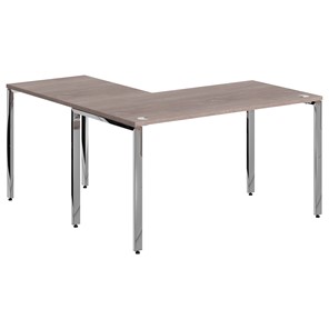 Письменный угловой  стол для персонала правый XTEN GLOSS Дуб Сонома  XGCT 1415.1 (R) (1400х1500х750) в Симферополе