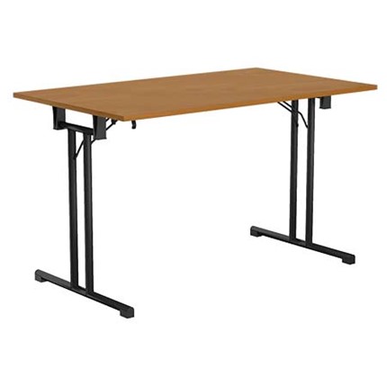 Складной стол на металлокаркасе FT140 black 1380x680x760 в Симферополе - изображение