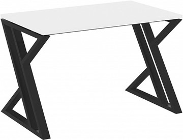 Письменный стол Loft VR.L-SRZ-1.7, Белый Бриллиант/Черный металл в Симферополе
